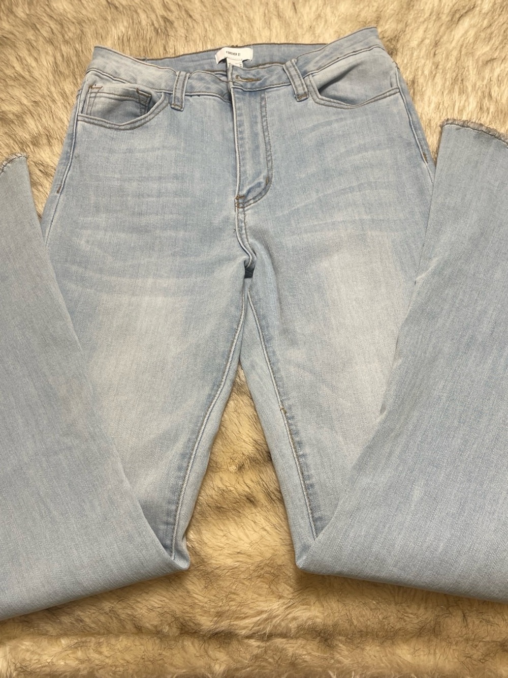 Forever 21 Light Blue Skinny Jeans